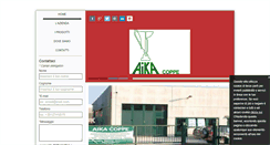 Desktop Screenshot of aikacoppe.com